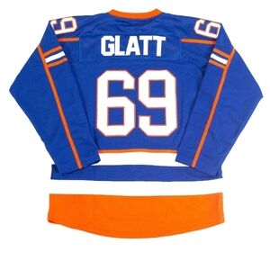 Nostalgia Blue and Orange Hockey Jersey